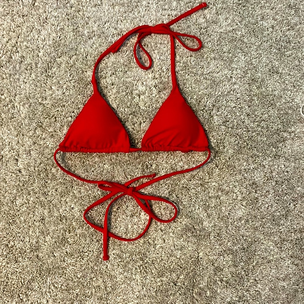 Red bikini